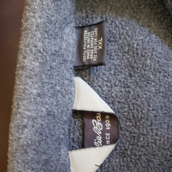 Eddie Bauer Full Zip Fleece Jacket - Picture 3 of 5